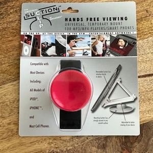 "Hands-Free on the Go: The Dual Suction Cup Cell Phone Mount with Hidden Stand"